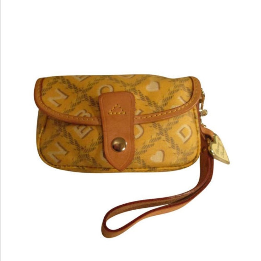 Dooney & Bourke Wristlet: Yellow